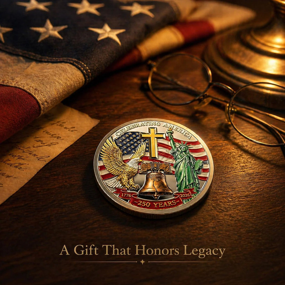 🎉🇺🇸 Limited Edition!🔥🔥United States 250th Anniversary Coin - image 8