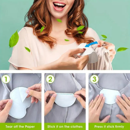 50 PCS Daily Travel Gym Invisible Armpit Sweat Patch🏃
