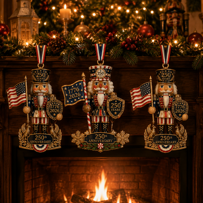 ❤️✨Nutcracker-themed Christmas tree ornament