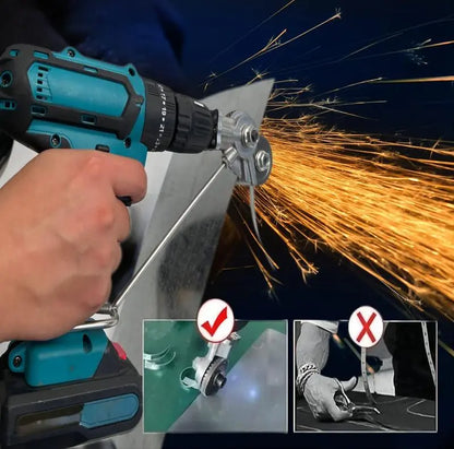 Electric Drill Metal Cutter Attachment, Portable Metal Shears ⚙️