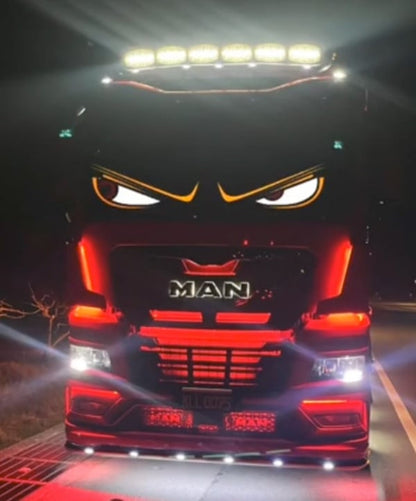🔥Flash Sale✨DIY Car Dynamic LED Smart Colorful Eye Lamp Soft Screen - image 10