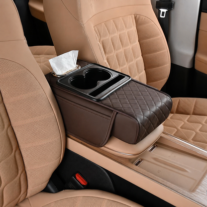 🔥🔥🔥Father's Day Special: Multifunctional PU Leather Car Armrest Pad