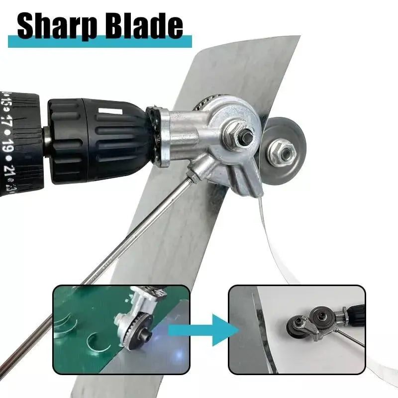 Electric Drill Metal Cutter Attachment, Portable Metal Shears ⚙️