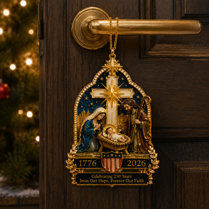 ❤️✨Nativity scene Christmas tree ornament