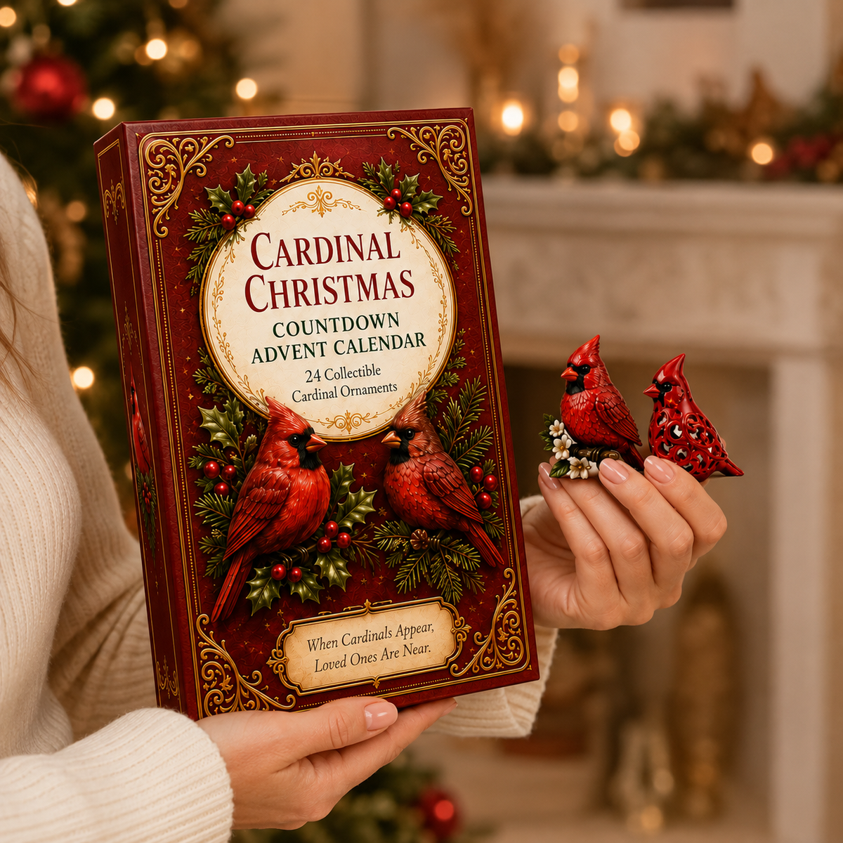 Last 50 pcs⏰ High-quality  model✨Cardinal Christmas 24-Day Countdown Calendar – Limited Anniversary Edition - image 3