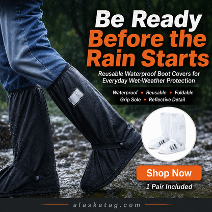 🌧️ Reusable Waterproof Boot Covers for Rain, Mud & Snow - image 10