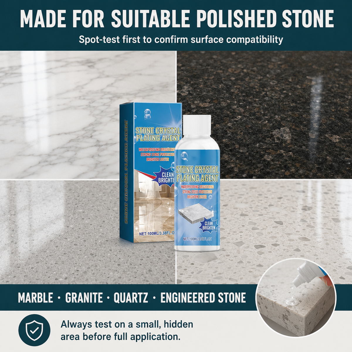 Stone Crystal Countertop Scratch Repair & Plating Agent - image 8