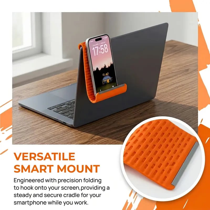 ❤️🔥Last 30pcs🔥🔥2026 Flexible Silicone Aluminum Phone Stand