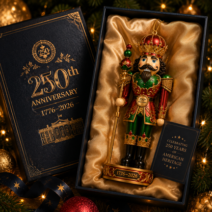 ❤️✨2026 America 250th Anniversary Royal Nutcracker King Christmas Ornament