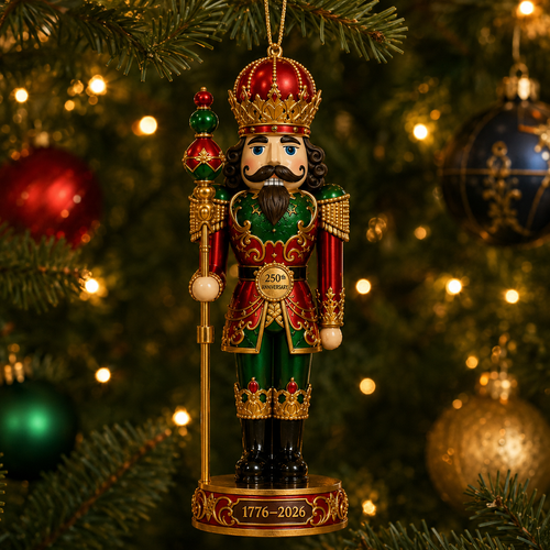 ❤️✨2026 America 250th Anniversary Royal Nutcracker King Christmas Ornament