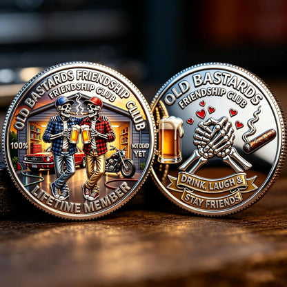 Old Friends Forever Club Coin - image 1