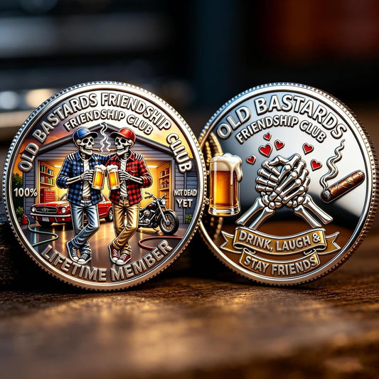 Old Friends Forever Club Coin - image 1