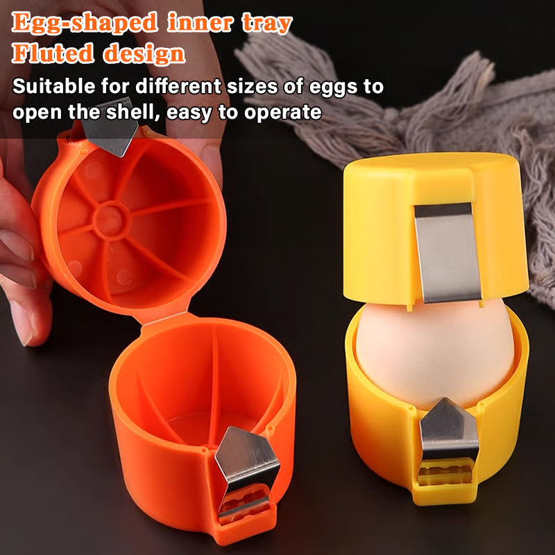 🎊Stainless Steel Egg Opener – Crack, Cut, and Separate Eggs Easily🍳 - image 7