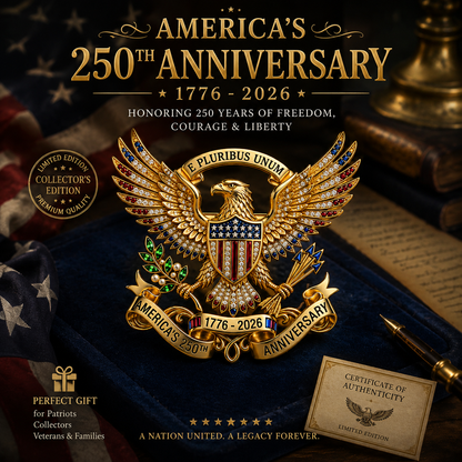 ❤️Limited Edition 🔥Last 50 sets!!US 250th Anniversary Brooch Pin