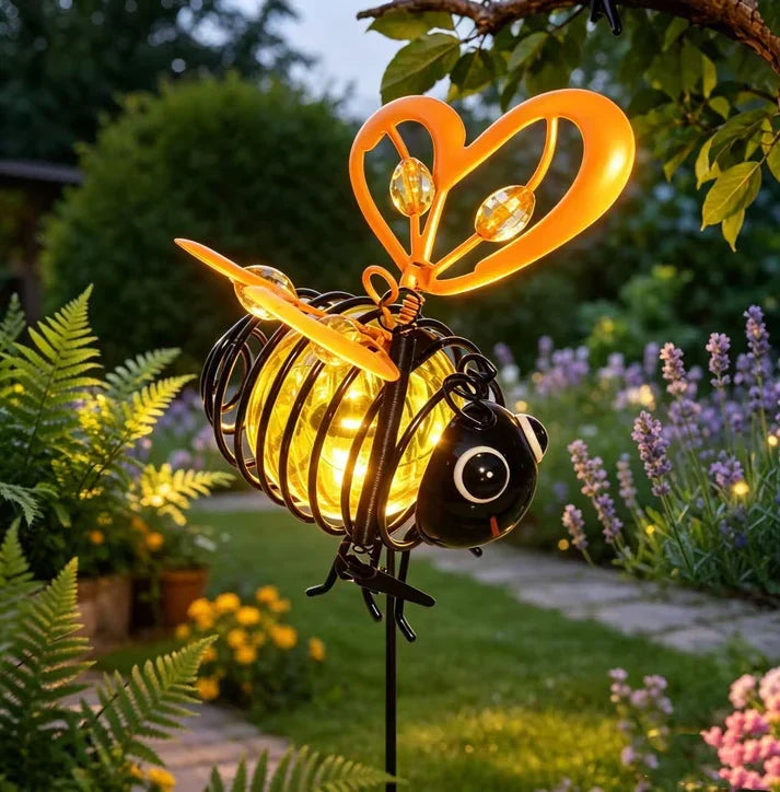 ❤️⏰🔥LIMITED TIME 49% OFF!🔥50K+ SOLD! Solar-powered hanging bee lamp🌞🌜
