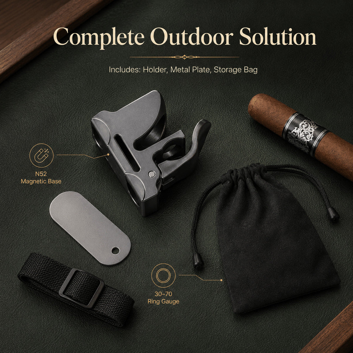 🎁Last Day Promotion 49% OFF🔥Universal Magnetic Cigar Clip for Golf Cart