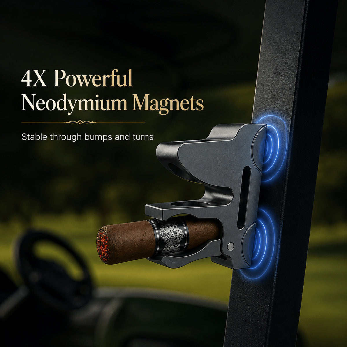 🎁Last Day Promotion 49% OFF🔥Universal Magnetic Cigar Clip for Golf Cart