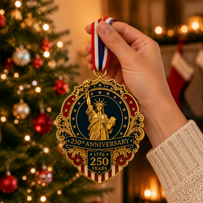 ❤️🔥Statue of Liberty 250th Anniversary Christmas Tree Ornament