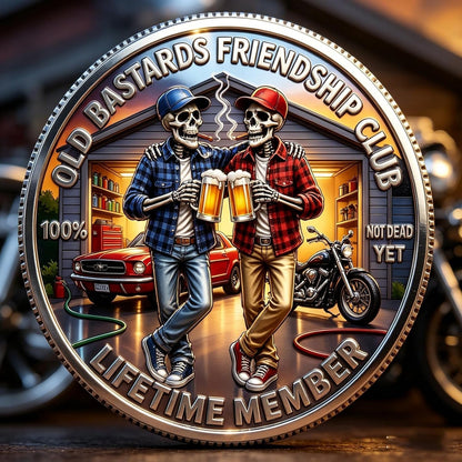 Old Friends Forever Club Coin - image 2