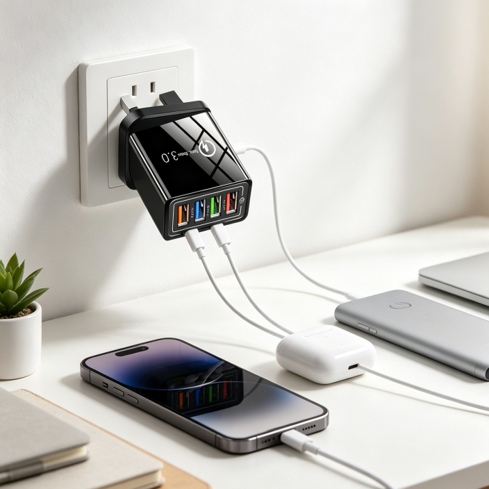 🔥The Charger Big Tech Hates | 4-Port Quick Charge 3.0 + AI Performance Boost
