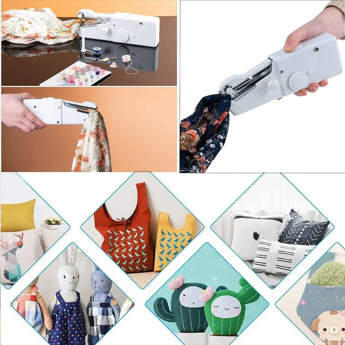 Portable Miniature Handheld Sewing Machine- Beginner-Simple Operation 🧵 - image 7