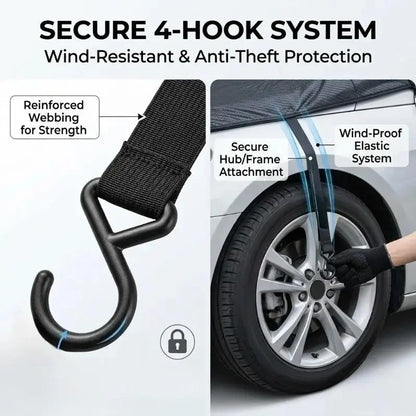 Car Windshield Protector Cover, Waterproof Against Snow Ice Frost Dust Rain ❄️ - image 8