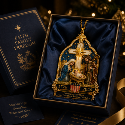 ❤️✨Nativity scene Christmas tree ornament