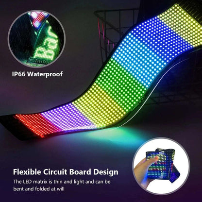 🔥Flash Sale✨DIY Car Dynamic LED Smart Colorful Eye Lamp Soft Screen - image 7