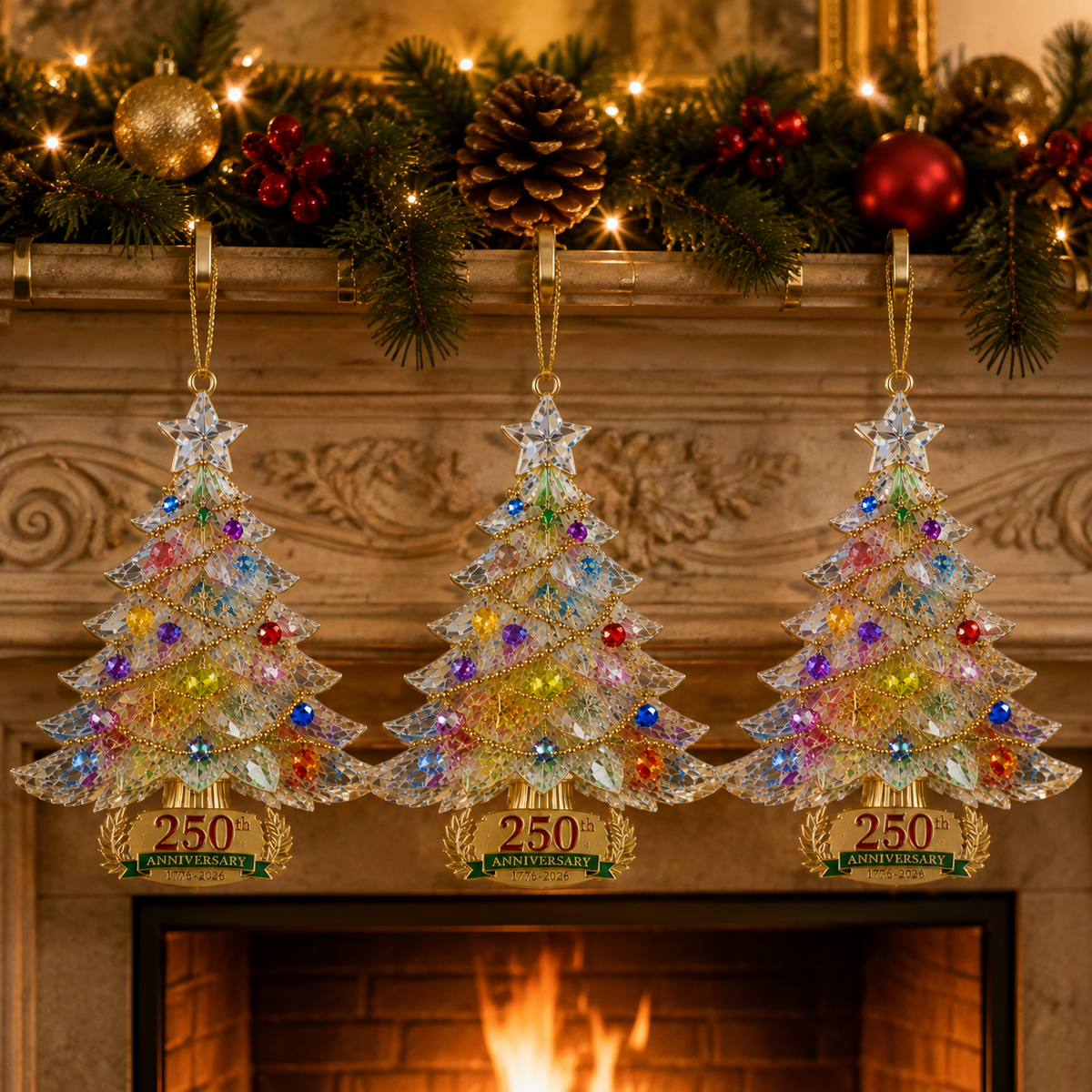 ❤️✨250th Anniversary Crystal Christmas Tree