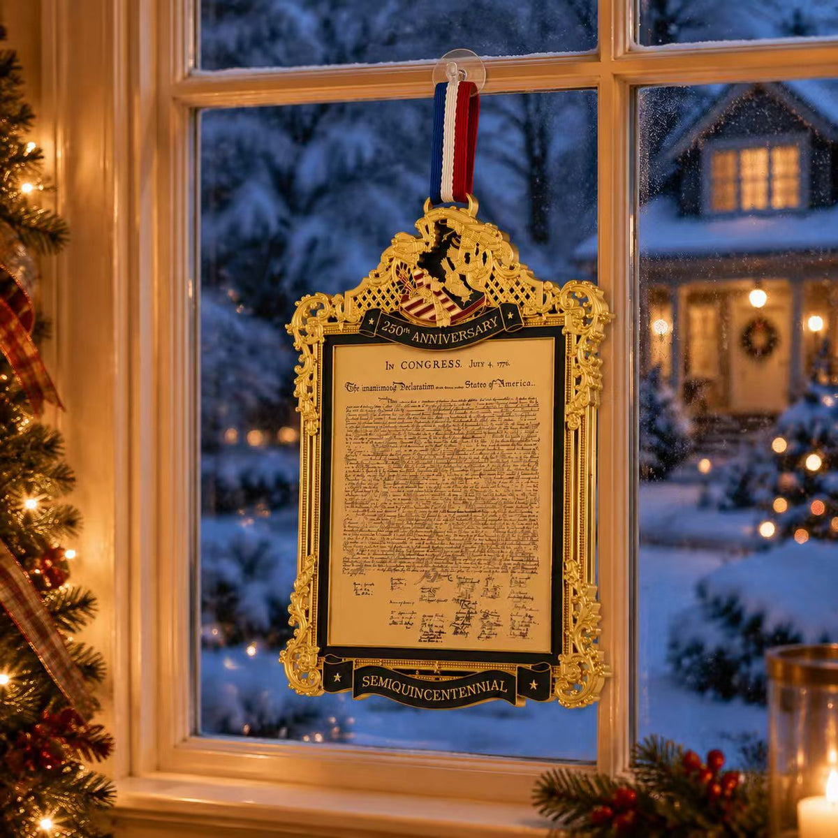 ❤️✨🇺🇸 Declaration of Liberty 250th Anniversary Decoration
