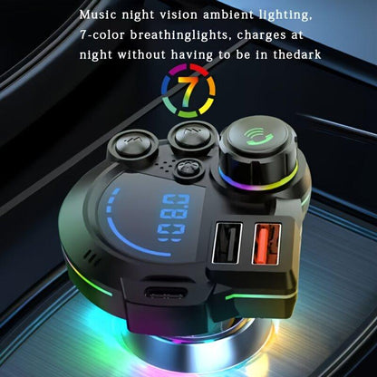 Father’s Day PD30W FM Bluetooth Car Charger RGB 🎁