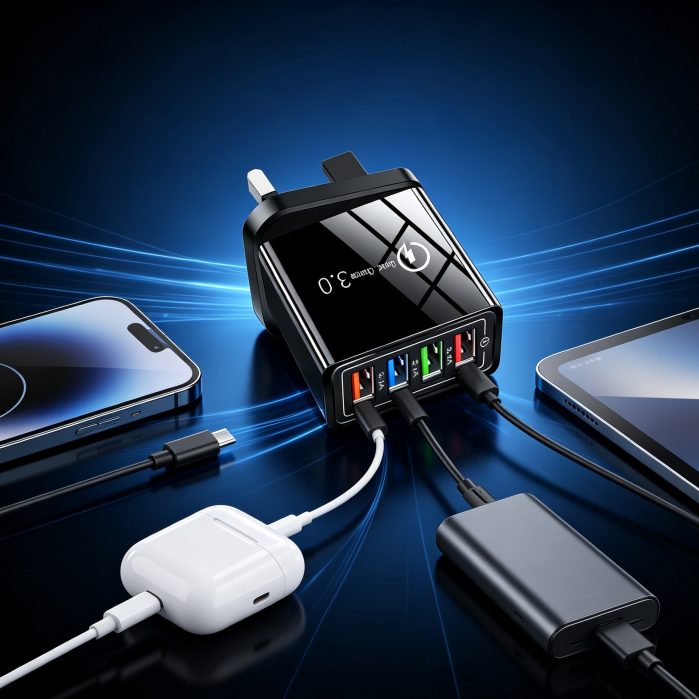 🔥The Charger Big Tech Hates | 4-Port Quick Charge 3.0 + AI Performance Boost