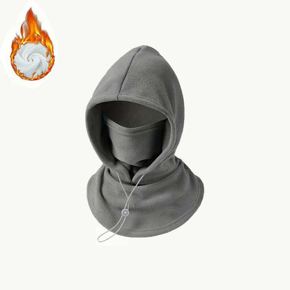 Integrated Flannel Warm Face Mask and Hat, Windproof and Warm🌬️
