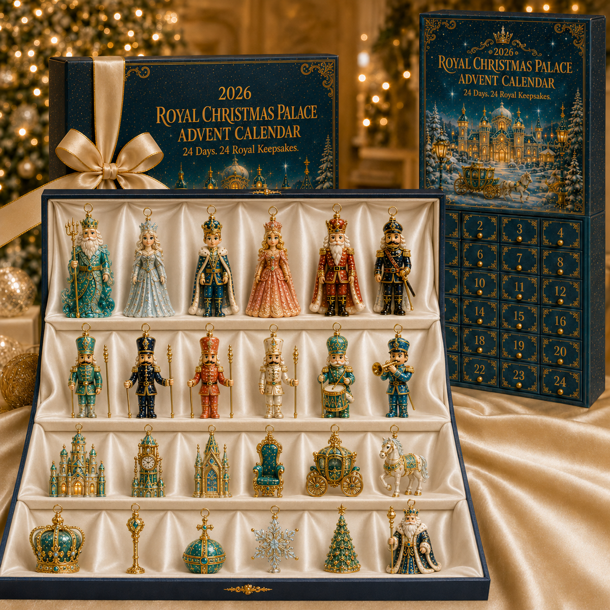 ❤️🔥Last 30pcs🔥❤️✨2026 Royal Christmas Palace Luxury Countdown Gift Set