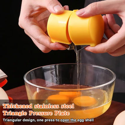 🎊Stainless Steel Egg Opener – Crack, Cut, and Separate Eggs Easily🍳 - image 10