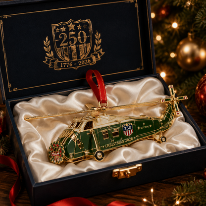 ❤️✨250th Anniversary Edition Helicopter Ornament