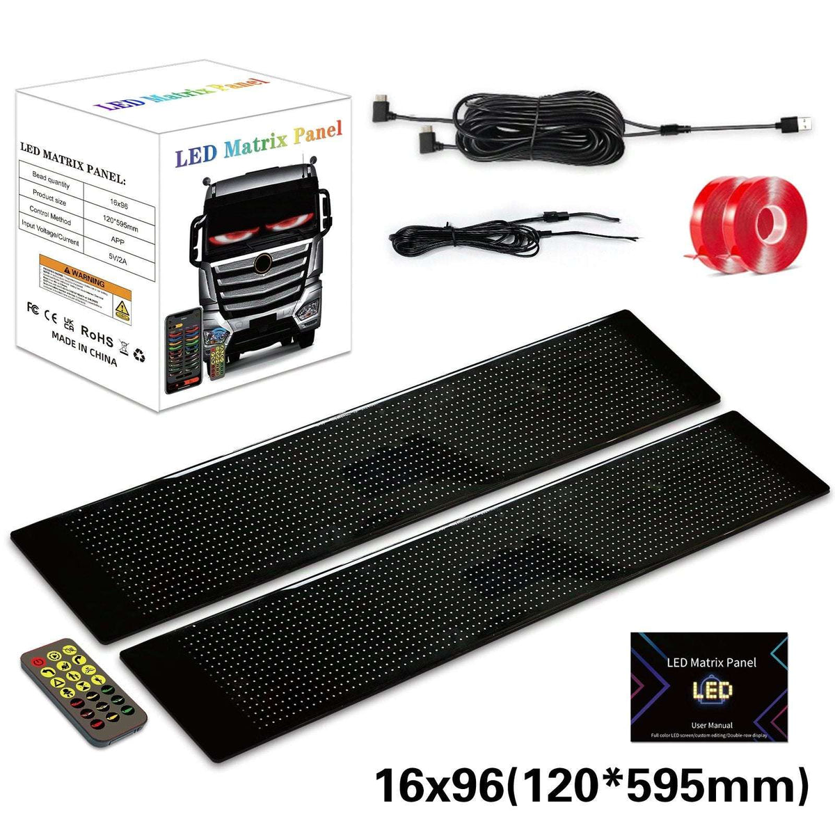 🔥Flash Sale✨DIY Car Dynamic LED Smart Colorful Eye Lamp Soft Screen - image 20