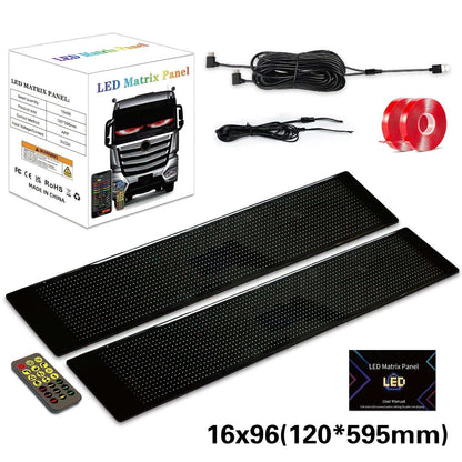 🔥Flash Sale✨DIY Car Dynamic LED Smart Colorful Eye Lamp Soft Screen - image 20