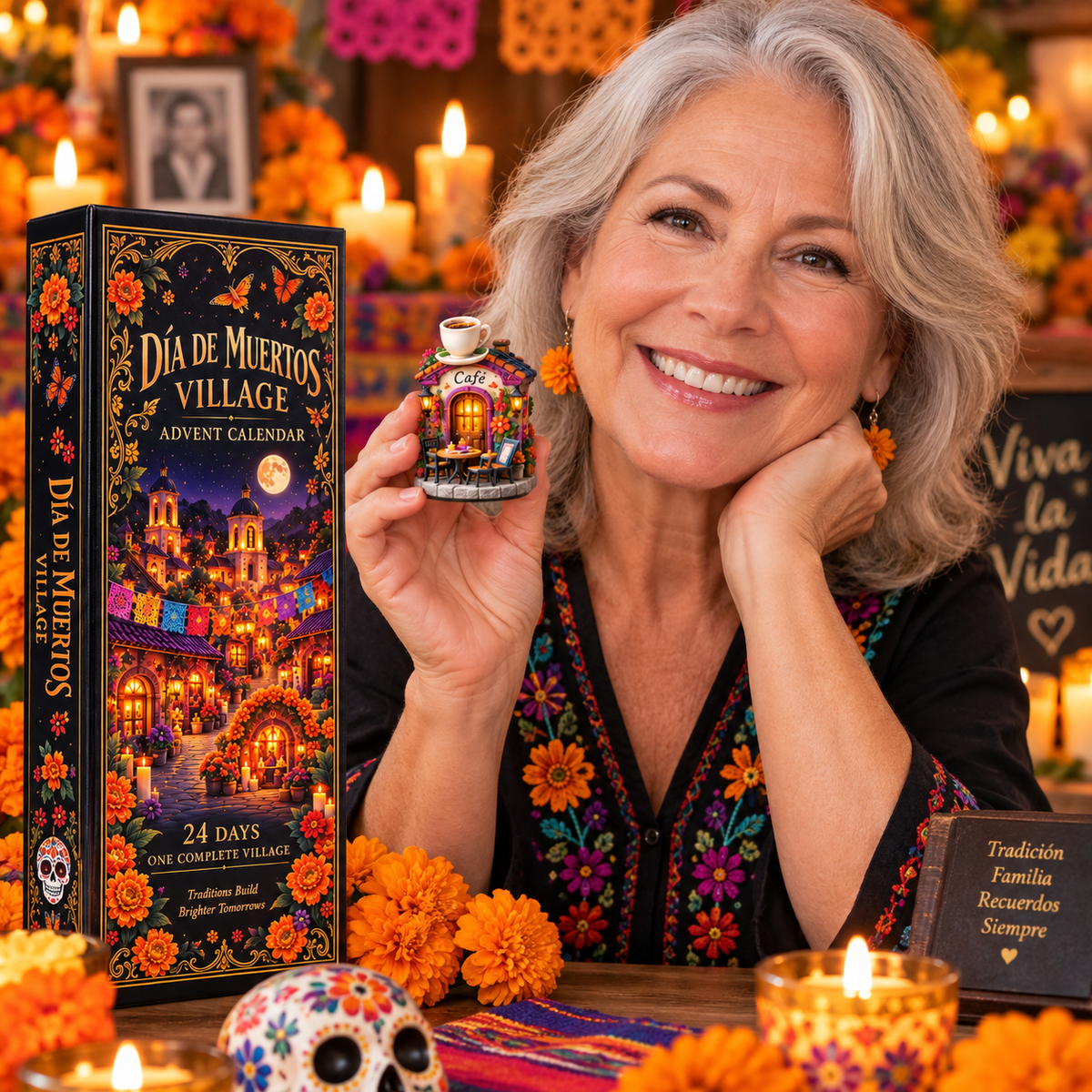 24 Days to Build a Village of Memories — Día de Muertos Village Advent Calendar 2026 - image 3