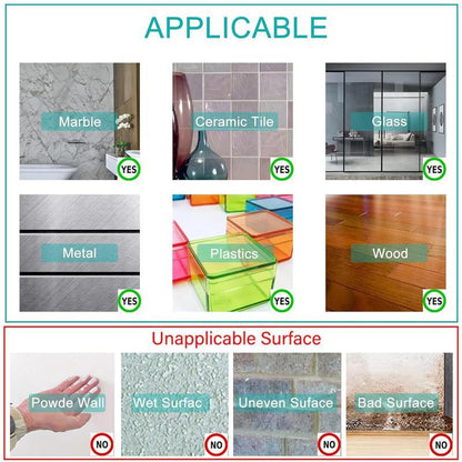 2026 Upgrade Heavy-Duty Nano Tape | 10.5ft Double-Sided Adhesive, Renter-Safe, Residue-Free, Washable, Multi-Surface Mounting Tape for Decor & Hanging-AUX