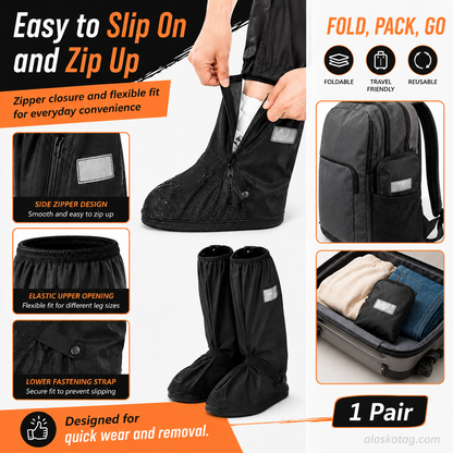 🌧️ Reusable Waterproof Boot Covers for Rain, Mud & Snow - image 8