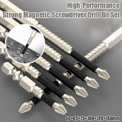 ❤️🔥Last 30pcs🔥Magnet Anti Slip Screwdriver Bits for Dry Wall