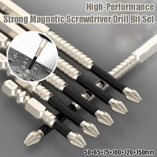 ❤️🔥Last 30pcs🔥Magnet Anti Slip Screwdriver Bits for Dry Wall
