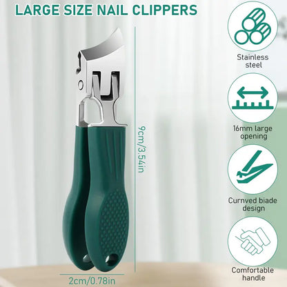 Eagle Beak Beveled Nail Clippers, 3Pcs✂️ For Thick & Ingrown Nails, Seniors