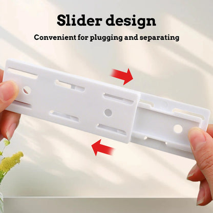 10 Counts Adhesive Punch-Free Socket Holder, Self Adhesive Desktop Socket Fixer🔌🔒