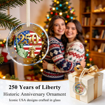 America 250th Anniversary Ornament – Patriotic Keepsake
