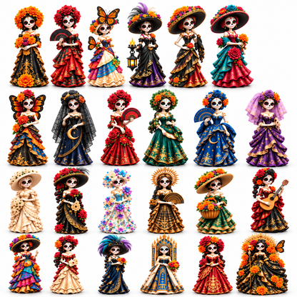 Día de Muertos Marigold Catrina Atelier Advent Calendar 2026 - image 10