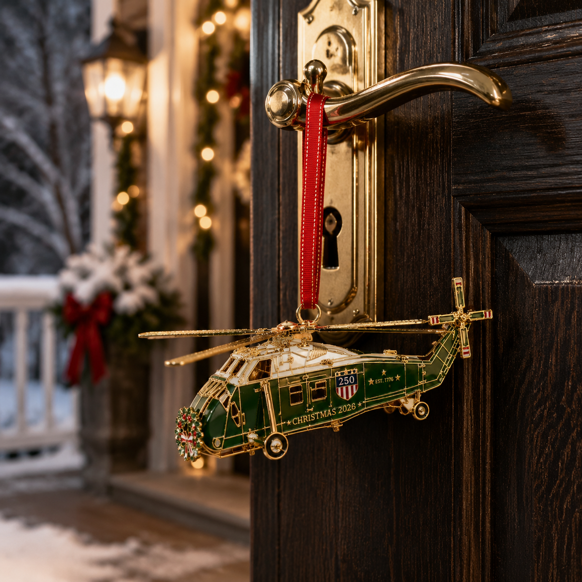 ❤️✨250th Anniversary Edition Helicopter Ornament