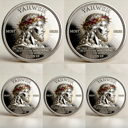 🏆🇺🇸 Limited Edition!🔥 🙏“Yahweh – The Living Light” Faith Commemorative Coin - image 4