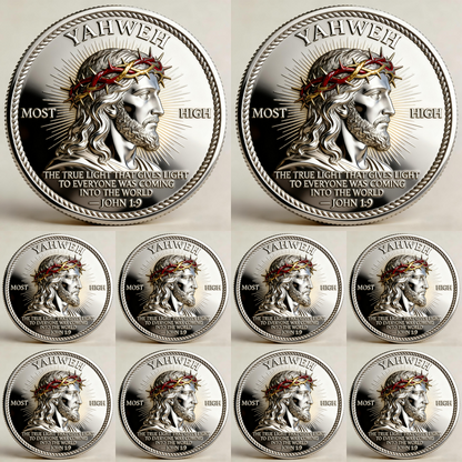 🏆🇺🇸 Limited Edition!🔥 🙏“Yahweh – The Living Light” Faith Commemorative Coin - image 5